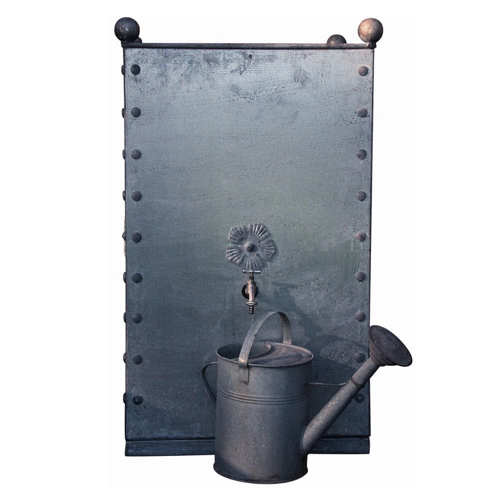 Galvanised steel water butt for UK gardens — Arthur Jack, made in England