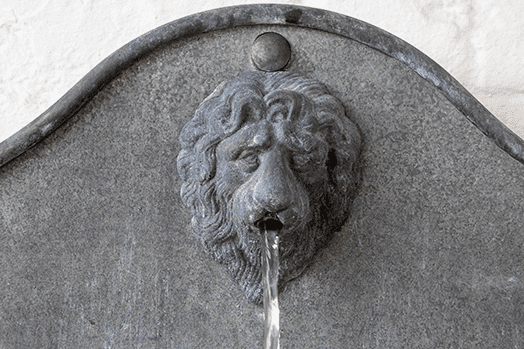 A beautiful image of a water feature for the home and garden