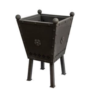 Hand-made steel firepit and grill, made in Bedfordshire — Arthur Jack